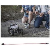 Resim Vkemall 10 Adet 30cm Jr Erkek-erkek Servo Uzatma Kablosu, Rc Araba-uçak-helikopter İçin, Pvc + Kalaylı Bakır, İyi İletkenlik Ve Isolasyon 
