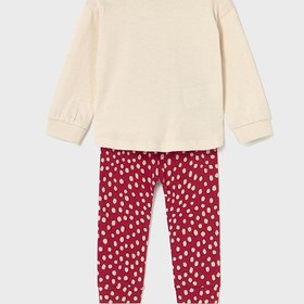 Resim Mayoral Kışlık Kız Bebek Pijama Set Bej - Bej / 4 Yaş 