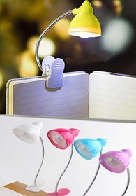 Resim Toptan Bulurum Masaüstü Klipsli Bükülebilir Kitap Okuma Led Işık 
