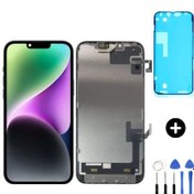 Resim İphone 14 Uyumlu Gx Lcd Dokunmatik Ekran + Montaj Seti 
