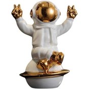 Resim Pazly Süs Suntek Şık Salon Porselen Modern Masa Kozmonot Için 12x10x16cm Er 