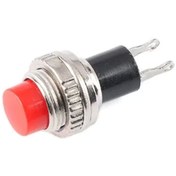 Resim TIEE 10mm Mini Diafon Buton - Normali Açık (NO) - KIRMIZI 