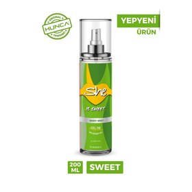 Resim She Sweet Kadın Vücut Spreyi 200 ml 