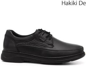 Resim GÖNDERİR Erkek Bağcıklı Hakiki Deri Comfort Ayakkabı DDMA73542971 