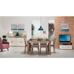 Resim ModaLife Alvin Yemek Odası Takımı 