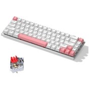 Resim Yunboo 68 Tuşlu Mekanik Klavye - Rgb Aydınlatma, 10 Işık Modu, Çift Renk Tuş Takımı, Usb-c Bağlantı 