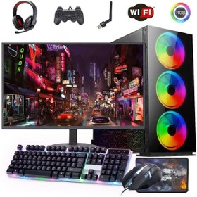 Resim I3 10100F 16GB 120GB SSD 1TB HDD 6GB GTX1660S 24" Monitörlü (Gaming SET) Rogame