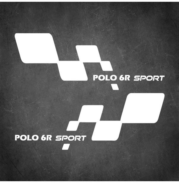 Polog Sticker Polo 6r Sport Sticker - Polo Sticker - Volkswagen Sticker - Kapı Altı ...