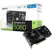 Resim Pny GeForce RTX5060 8GB OC GDDR7 128Bit Siyah Gaming (Oyuncu) Ekran Kartı (VCG50608DFXPB1-O) 