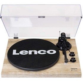 Resim Lenco LBT-188PI Ahşap Bluetooth Çıkışlı Pikap 