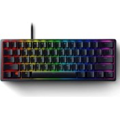 Resim Razer Huntsman Mini Us Layout Rgb %60 Tkl Purple Switch Kablolu Mekanik Oyuncu Klavyesi Teşhir 