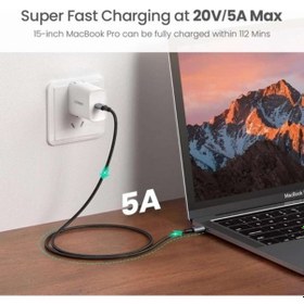 Resim Ugreen Type-C To Type-C 100W Hızlı Şarj Ve Data Kablosu 1 Metre 