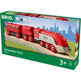 Resim Brio Kırmızı Buharlı Tren 33557 