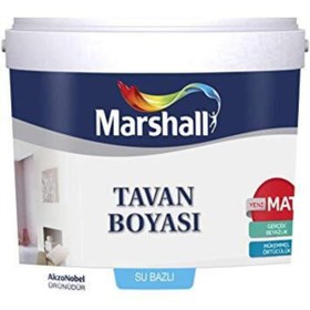 Resim Marshall Tavan Boyası Beyaz 2 Lt - 3.5 Kg 