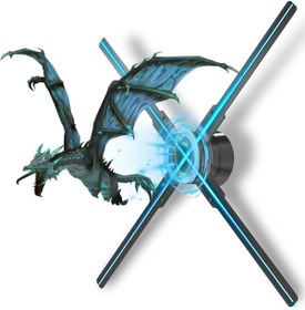 Resim hello code 3d Hologram Led Ekran 70cm 