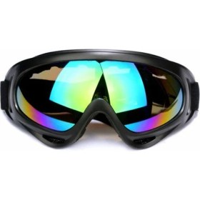 Resim Xifu Shop C Gök Mavisi 1 Adet Kış Rüzgar Geçirmez Kayak Gözlüğü Açık Sporlar Gözlüğü Kayak Gözlüğü UV400 Moto Bisiklet (Yurt Dışından) 