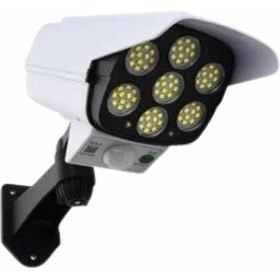 Resim Flamex LED Lamba-Güneş Paneli Destekli Uzaktan Kumandalı Solar LED Lamba 