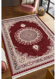 Resim Amasra Kırmızı Halı Yumuşak Oturma Odası Salon Çocuk Odası Mutfak Kırmızı 