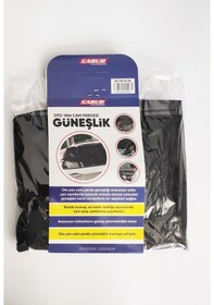 Resim 1 Adet Oto Yan Cam Perdesi Güneşlik Lastikli 