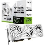 Resim Asus Tuf 16GB Rtx 5070 Ti Whıte Oc Edıtıon 