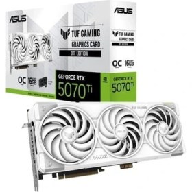 Resim Asus Tuf 16GB Rtx 5070 Ti Whıte Oc Edıtıon 
