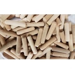 Resim Ahşap Kayın Kavela Bağlantı Pimi 10X35 MM 450 ADET 