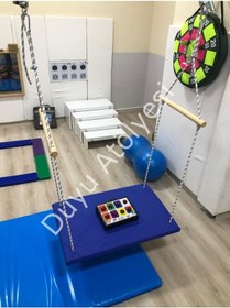 Resim Duyu_Atölyesi Linear Gliders Terapi Salıncağı Mavi 