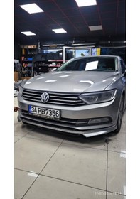 Resim Vw Passat B8 2015-2019 Abt Ön Tampon Eki Karlık Plastik Boyasız 