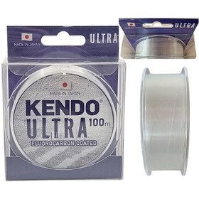 Resim Kendo Ultra Fluorocarbon Coated 100m White Misina 0.26mm Standart 