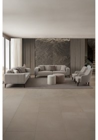 Resim Regnar 3+3+1+1 Koltuk Takımı Krem Bej 