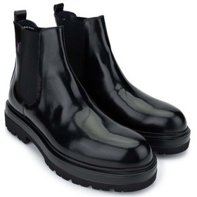 Resim Callaghan Erkek Hakiki Deri Siyah Casual Bot 618 52313 Erk Bot Sk24-25 Negro Siyah 