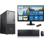 Resim Lenovo Thinkcentre Neo 50T Gen5 Intel Core I7 14700 64GB Ddr5 256GB SSD 27 Inç Monitör Windows 11 Pro Quadro T400 4gb Masaüstü Bilgisayar 4002712UAS0GL00P21 + Zetta Flash Bellek 