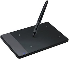 Resim Huion 420 10,2 x 5,7 cm inç Taşınabilir Akıllı Stylus Dijital Tablet Professional Signature Pad Siyah 