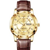 Resim POEDAGAR Erkek Kol Saati Şık Tasarım Gold 