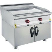 Resim CSA Karacasan 900 Seri 80 cm Dolaplı Elektrikli Düz Pleyt Izgara(80x90x85Cm) 