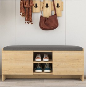 Resim SHOWDEKO Zulla Bank Oak - Oak 