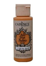 Resim Cadence Style Matt Fabric Kumaş Boyası F-606 Balkabağı 