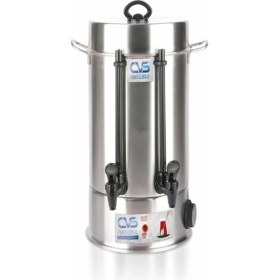 Resim Yeşil 160 Bardak Çay Otomatı, Alarmlı, Gizli Rezistanslı, Pratik Semaver Çaycı 