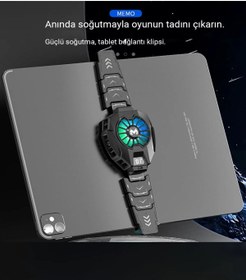Resim ufuktıp Radyatör Telefon Soğutucu Fan 