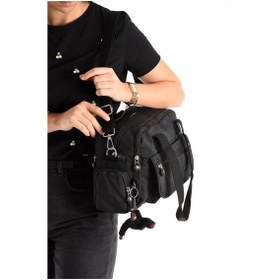 Resim Ultra Hafif Su Geçirmez Çok Cepli Omuz Çantası Siyah Model: 571-5m Siyah 