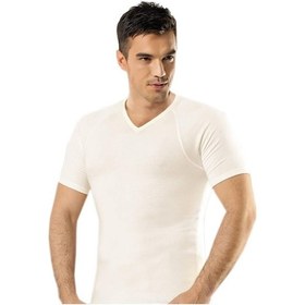 Resim Namaldı 173 Unisex Bay-Bay Gerçek Kısa Kol V Yaka Termal Üst Içli 