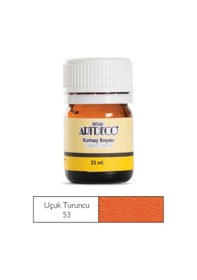 Resim Artdeco Kumaş Boyası 25 ML Uçuk Turuncu-53 