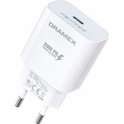 Resim Dramex DPD20B Valence 20W Pd Type-C Çıkışlı Hızlı Şarj Adaptörü 