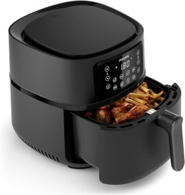 Resim Philips 1.4 KG 7.2 Litre AIRFRYER 5000 SERISI XXL CONNECTED Aksesuar Hediyeli 