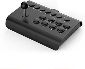 Resim SQALCXY Y02 Wireless Arcade Games Control Rocker for PS4 Switch Console Controller PC TV Android iOS Phones Joystick Gamepad Accessories (Black) 