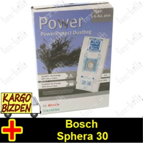 Resim Bosch Sphera 30 Kutulu Toz Torbası, 4 Adet 