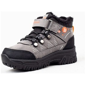 Resim Moda Ayakkabı 234 Füme Erkek Çocuk Bot Ayakkabı Füme 