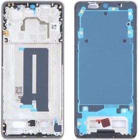 Resim Cbtx Xiaomi Redmi Uyumlu K70e Ön Konut Lcd Çerçeve Çerçeve Plakası Gümüş 
