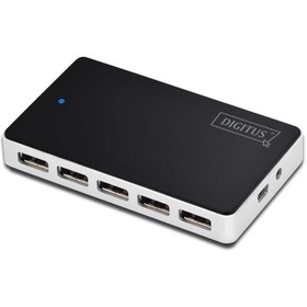 Resim Genel Markalar Da-70229 10 Port 2.0 Siyah Usb Çoklayıcı 