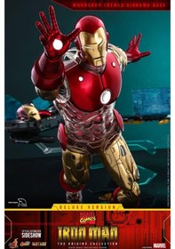 Resim Hot Toys Iron Man The Origins (Deluxe) Diecast Sixth Scale Figure CMS08 - 908152 